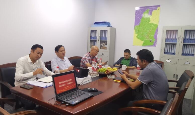 兩江新區應急管理局局長喻宗華到公司調研